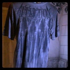 🍎 Rare 'Sean Sherk' Affliction Med. T-shirt